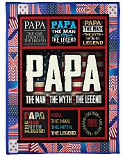 PAPA Large Fleece Blanket - 60" x 80" front