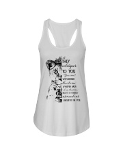To Granddaughter and Grandson - I Am The Storm Ladies Flowy Tank tile