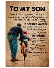 DAD TO SON 16x24 Poster front