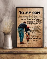 DAD TO SON 16x24 Poster lifestyle-poster-3