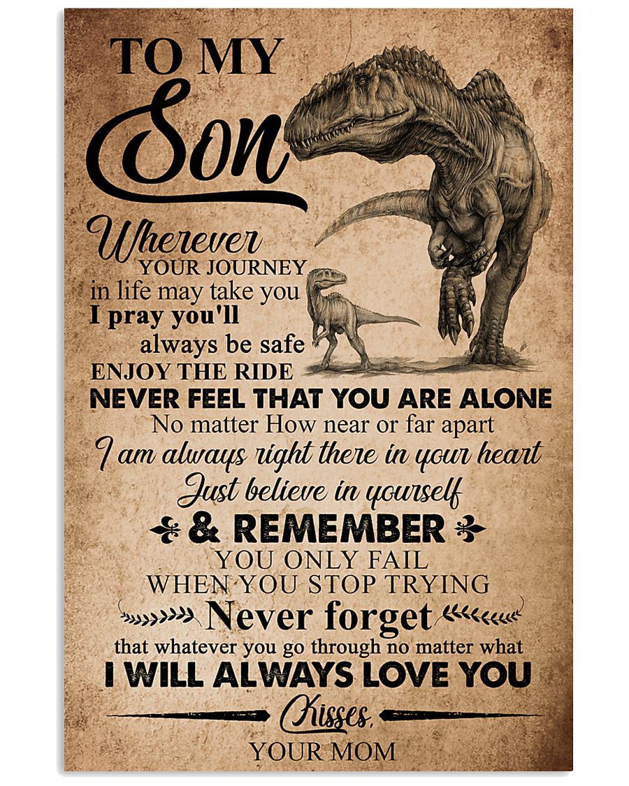 MOM TO SON 16x24 Poster