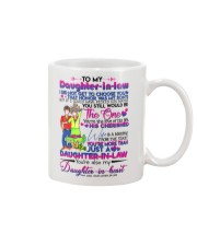 DAD TO DAUGHTER IN LAW Mug front