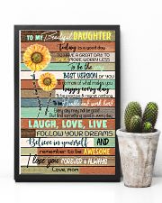 TO DAUGHTER - SUNFLOWER - ALWAYS 16x24 Poster lifestyle-poster-8