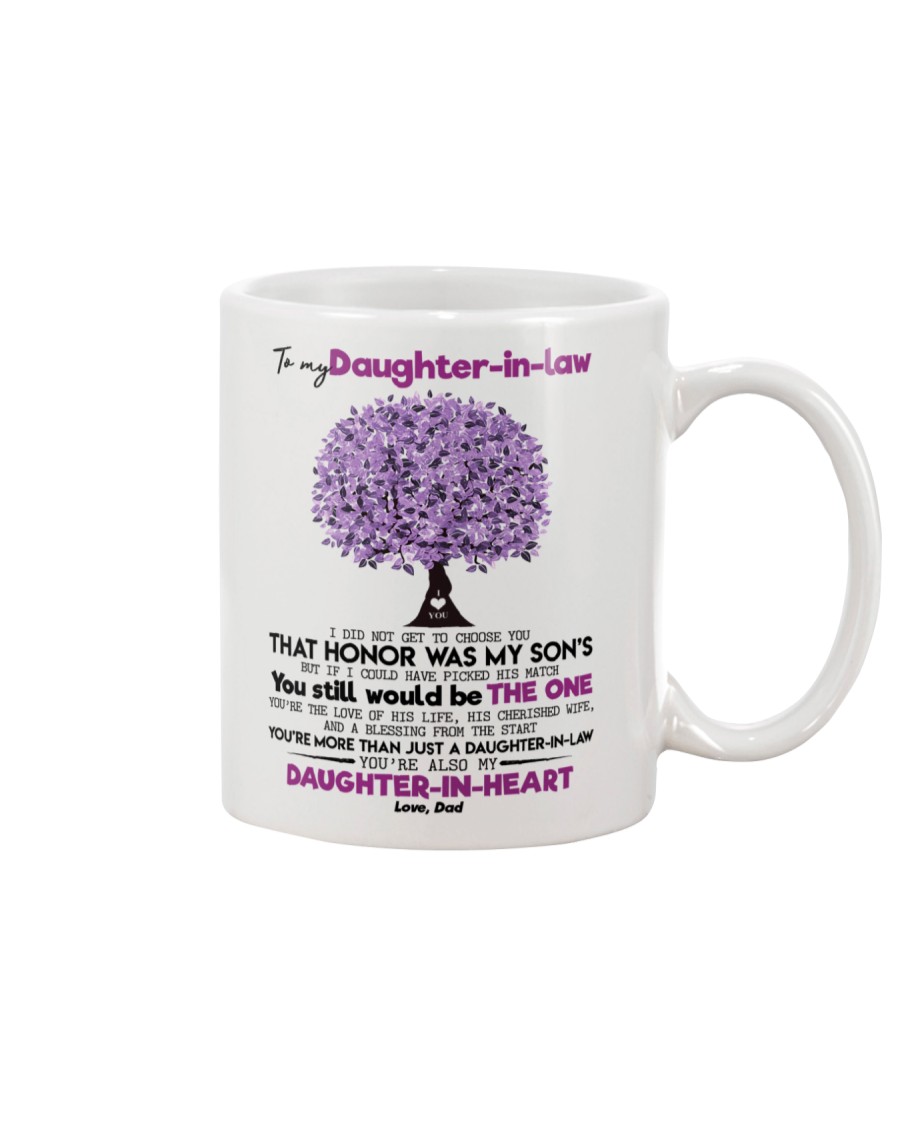 DAD TO DAUGHTER IN LAW Mug