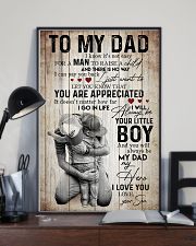 SON TO DAD 16x24 Poster lifestyle-poster-2