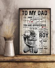SON TO DAD 16x24 Poster lifestyle-poster-3