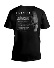 My Grandpa- My angel in heaven V-Neck T-Shirt tile