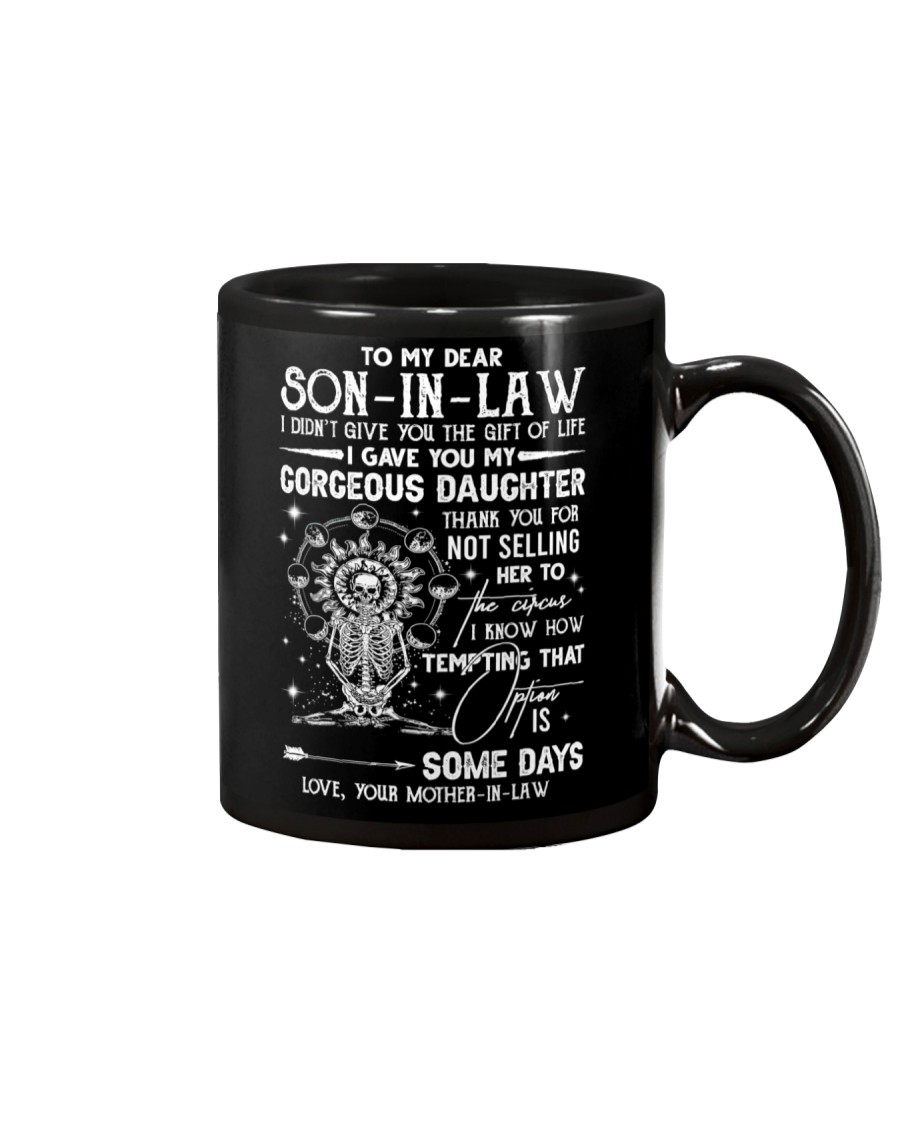 TO MY SON-IN-LAW - SKULL - CIRCUS Mug