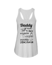 T-SHIRT - ORANGE - FAVORITE DINOSAUR Ladies Flowy Tank tile
