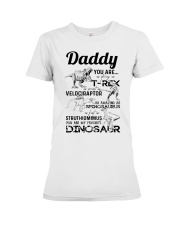T-SHIRT - ORANGE - FAVORITE DINOSAUR Premium Fit Ladies Tee tile