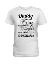 T-SHIRT - ORANGE - FAVORITE DINOSAUR Ladies T-Shirt tile