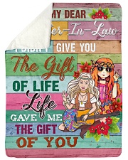 To My Daughter-in-law - Hippie - Gift of Life Sherpa Fleece Blanket tile