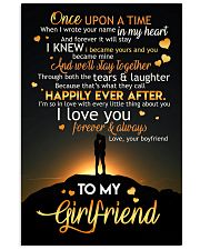 TO MY GIRLFRIEND 16x24 Poster front