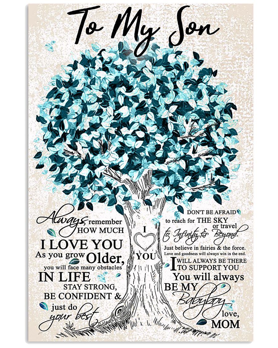 MOM TO SON 16x24 Poster