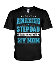 To my amazing Stepdad V-Neck T-Shirt thumbnail
