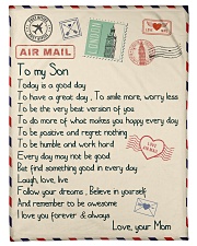 Gift For Son - Fleece Blanket Small Fleece Blanket - 30" x 40" front
