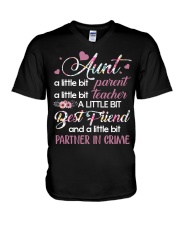 Aunt V-Neck T-Shirt thumbnail