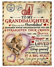 Grandma to Granddaughter - Fleece Blanket Small Fleece Blanket - 30" x 40" front