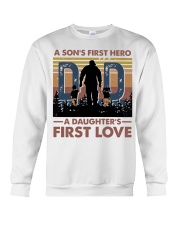 T-SHIRT - DAD AND CHILD - FIRST HERO FIRST LOVE Crewneck Sweatshirt tile