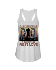 T-SHIRT - DAD AND CHILD - FIRST HERO FIRST LOVE Ladies Flowy Tank tile