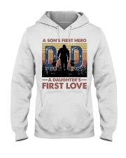 T-SHIRT - DAD AND CHILD - FIRST HERO FIRST LOVE Hooded Sweatshirt tile