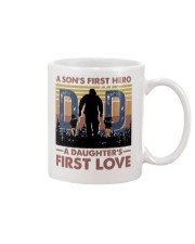 T-SHIRT - DAD AND CHILD - FIRST HERO FIRST LOVE Mug tile
