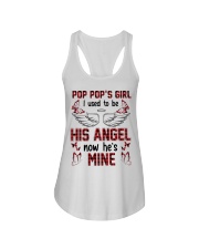Pop Pop's girl- I Used To Be His Angel Now He's Mine Ladies Flowy Tank tile