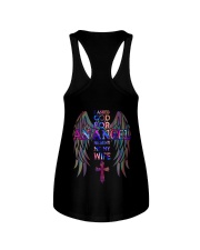 Husband Wife - Cross - I Asked God For An Angel Ladies Flowy Tank tile