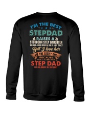 The best kind of Step dad Crewneck Sweatshirt thumbnail