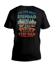 The best kind of Step dad V-Neck T-Shirt thumbnail