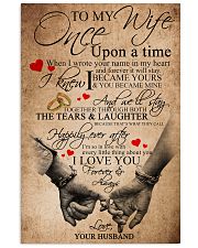 TO MY WIFE 16x24 Poster front