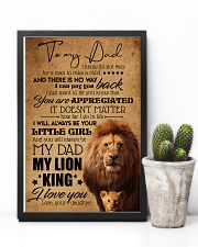 TO MY DAD - LION - YOU ARE APPRECIATED 16x24 Poster lifestyle-poster-8