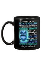 MUG - TO MY SON-IN-LAW - OWL - CIRCUS Mug back