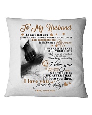 TO MY HUSBAND Square Pillowcase thumbnail