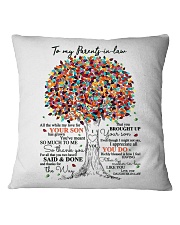 TO MY PARENTS-IN-LAW Square Pillowcase thumbnail
