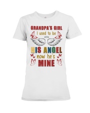 ngel - Grandpa - I Used To Be His Angel Premium Fit Ladies Tee tile