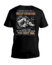 I asked God for a best friend V-Neck T-Shirt thumbnail