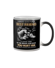 I asked God for a best friend Color Changing Mug thumbnail