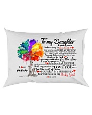 MOM TO DAUGHTER Rectangular Pillowcase back