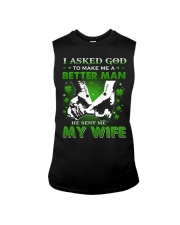 HUSBAND - HUSBAND T-SHIRT - PATRICK'S DAY Sleeveless Tee thumbnail
