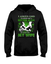 HUSBAND - HUSBAND T-SHIRT - PATRICK'S DAY Hooded Sweatshirt thumbnail