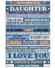 DADDY TO DAUGHTER 16x24 Poster front