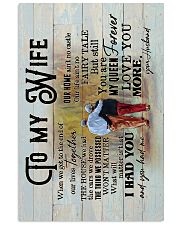 Wife - Grow Old Together - When We Get To The End 16x24 Poster front