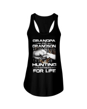 Grandpa to Grandson - Hunting Partners For Life Ladies Flowy Tank tile