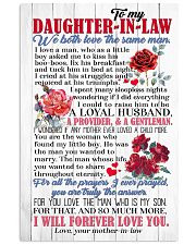 DAUGHTER-IN-LAW - ROSE - WE BOTH LOVE THE SAME 16x24 Poster front