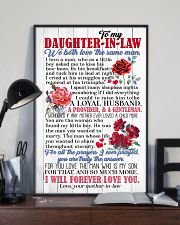 DAUGHTER-IN-LAW - ROSE - WE BOTH LOVE THE SAME 16x24 Poster lifestyle-poster-2
