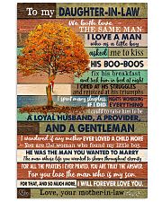 TO MY DAUGHTER-IN-LAW - FAMILY TREE - I LOVE YOU 16x24 Poster front