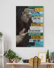Mom To Son - This Old Dinosaur 20x30 Gallery Wrapped Canvas Prints aos-canvas-pgw-20x30-lifestyle-front-03