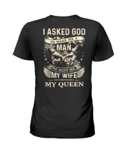 WIFE AND HUSBAND - COUPLE T-SHIRT Ladies T-Shirt thumbnail
