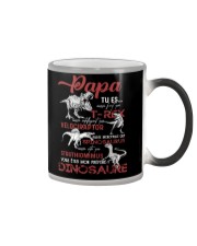 T-SHIRT - FRENCH VERSION - PAPA Color Changing Mug tile